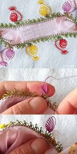 Igne Oyasi Modeli Anlatimli Yapilisi Boncuklu Desenler Boncuk Nakis Desenleri Kurdele Oyasi