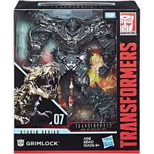 Product title transformers mp08 grimlock flame sword accessory average rating: Hasbro Transformers Studio Series Ss 07 Leader Class Movie 4 Aoe Grimlock Shopee Thailand