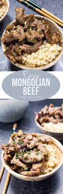 Easy Mongolian Beef Easy Peasy Meals Recipe Recipes Beef Recipes Easy Mongolian Beef