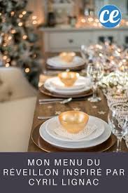 Mon Menu Du Reveillon Inspire Par Cyril Lignac Idee Repas Reveillon Idee Menu Noel Idee Menu Reveillon