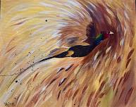Pheasant - Tipsy Brush Painting Party!