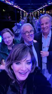 Christmas Eve Eve back at the Palm Beach Yacht Club Club with these two fun  friends