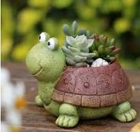Tortoise Shape Succulent Plants Flower Pot