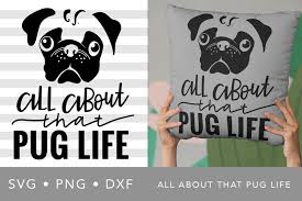 Download All About That Pug Life Svg Png Dxf 355473 Cut Files Design Bundles