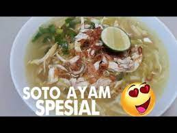 Resep Soto Ayam Spesial Youtube