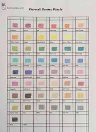 color charts for colored pencils the coloring inn