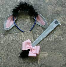 Eeyore Tail Eeyore Tail And Ears 2 In 2021 Eeyore Tail Eeyore Plastic Headband