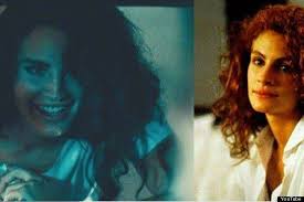 When Lana first came out I thought she looked SO MUCH like a young Julia  Roberts