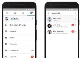 Facebook Messenger Lance Le Multi Comptes Sur Android