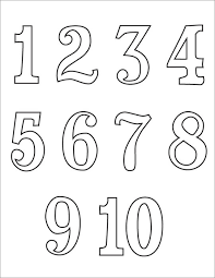 Number flashcards view flashcard video. Printable Numbers 1 10 N2 Free Image Download