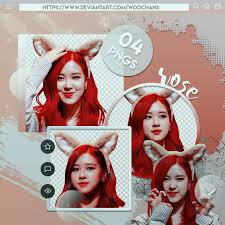 143 Png Pack Blackpink Rose By Woochans On Deviantart Blackpink Rose Disney Wallpaper Blackpink