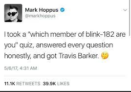 Its All Travis Barker Blink182