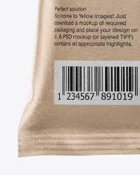 Download Bag With Honey Stars Cereal Mockup In Bag Sack Mockups On Yellow Images Object Mockups Yellowimages Mockups