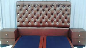 تعلم طريقة صنع سرير النوم مغلف بالجلد الجزء اﻷول Learn How To Make A Sleeping Bed Wrapped In Leath Youtube