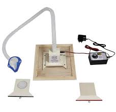 inhalatorgerat schlauch mit anschlussstuck und sieb inhaltionsmaske 1 ruheschieber 1 schieber mit pollenfilter gebrauchsanweisung bienen bienenhaltung imker