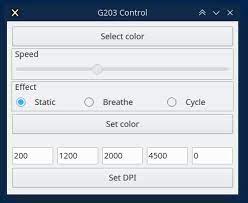 Logitech g203 software works under windows 10 (32/64 bit) and mac os. Github Juby210 G203 Control A Application For Linux Written In Golang Qml To Change Logitech G203 Mouse Color And Dpi