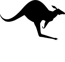 Kangaroo Outline Art Clip Art Native Art