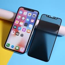 Perfect touching for game playing on mobile. Rurihai Matte Anti Peep Full Size Tempered Glass Screen Flim For Iphone X