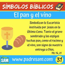 El Pan Y El Vino Simbolosbiblicos 31 Libros De La Biblia Sagrada Biblia Biblicos