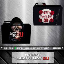 Happy death day is a 2017 american black comedy slasher film directed by christopher landon, and written by scott lobdell.it stars jessica rothe and israel broussard.the film was produced by jason blum through his blumhouse productions banner, in association with digital riot media and vesuvius productions. Happy Death Day 2u 2019 Folder Icon Pack By Deoxsis On Deviantart