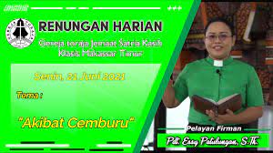 Surat gembala paskah 2021 keuskupan tanjungkarang. Renungan Harian Senin 21 Juni 2021 Youtube