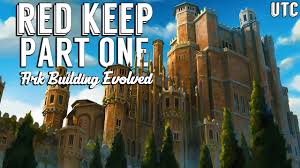 Huge castle tower, built with castle keeps and forts remastered mod. Building The Red Keep From Game Of Thrones In Ark Ark Building Evolved W Utc Youtube