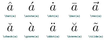 Maybe you would like to learn more about one of these? Latex Math Symbols Sunil S Garden