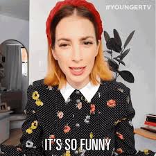Its So Funny Molly Bernard GIF