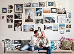 A living room can serve many different functions, from a formal sitting area to a casual living space. 45 Creative Living Room Wall Gallery Design Ideas Livingroom Livingroomwalldecor Livingroomw Gallery Wall Design Travel Gallery Wall Wall Decor Living Room