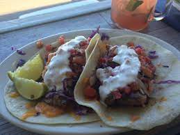 The craft beer list is better than most gastro pubs. Fish Tacos Picture Of South Beach Bar Grille San Diego Tripadvisor