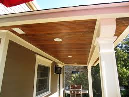 The Pillars Are 100 Versatex Pvc Trim And Will Never Rot And Rarely Need Painting They Compliment The Vintage Doug Craftsman House Porch Ceiling Wooden Porch