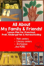 All About My Family Friends This Family Themed 5 Day Lesson Plan Is Full Of Fu Preschool Lesson Plans Family Activities Kindergarten Preschool Family Theme