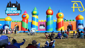 THE BIG BOUNCE AMERICA - World's Biggest Touring Inflatable Theme Park -  Florida - Super Bowl 2020