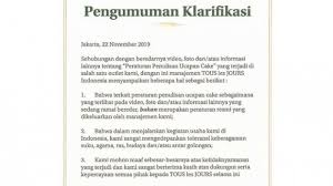 Dengan memiliki jabatan bisa dihormati serta disegani banyak orang. Breaking News Viral Aturan Penulisan Ucapan Selamat Di Kue Ini Penjelasan Manajemen Tous Les Jours Tribun Jakarta