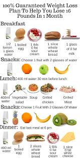 Free Diet Plans To Lose Weight Fast Fast Weight Loss Plans