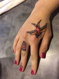 Freedom Bird Tattoo On Hand Sparrow Tattoo Bird Tattoo Small Hand Tattoo Birdcage Tattoo Henna Tattoo Finger Tattoos Tattoos Little Heart Tattoos