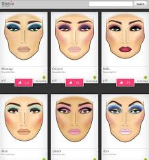 Glamzy Pro Iphone App To Create Face Charts In 2019 Makeup