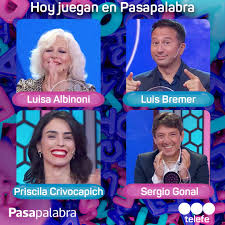 Divertite y jugá junto al mono de kapanga, jimena cyrulnik, tyago griffo y florencia otero. Telefe On Twitter En Este Jueves De Lluvia Divertite Y Aprende Con Pasapalabra Ivan De Pineda Desafia A Luisaalbinoni Luisbremer Priscilacrivo Y Sergiogonal Cual Sera El Equipo Ganador Miralo