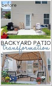 Before And After Backyard Yard Makeover On Pbjstories Patio Makeover Backyard Patio Backyard Makeover