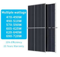 545W 550W 555W Shingled Solar Panel 550W with Overlap ...