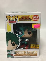 Funko pop dragon ball super : Funko Pop Animation My Hero Academia 252 Deku Battle Hot Topic Excl Rogue Toys