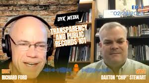 Daxton “Chip” Stewart, Professor at Texas Christian University,  Transparency and Public Records 101