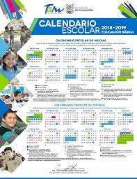 Neste sítio web encontrará todos os calendários online para, entre outros, 2021, 2022 e 2023. Calendario Escolar 2018 2019 Secretaria De Educacion