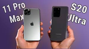 Samsung Galaxy S20 Ultra Vs Iphone 11 Pro Max ما هو أفضل هاتف في العالم Youtube