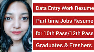 A few sample reasons for why you would. Data Entry Work 2020 Data Entry Work Resume Part Time Jobs Resume 12th Pass And Freshers Youtube