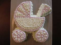 Baby Shower Stroller Cake Baby Carriage Cake Baby Shower Cakes For Boys Baby Shower Cakes Girl