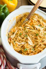 Grilling meat reduces the fat because it drips out while you cook. Cheesy Crockpot Chicken Spaghetti Recipe Video The Recipe Rebel