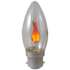 Equantu 4 modes decorative led flame light. 3 Watt Bc B22mm Flicker Flame Candle Light Bulb