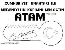 Hilal Bayindir Adli Kullanicinin Ataturk Panosundaki Pin Okul Oncesi Faaliyetler Sinif