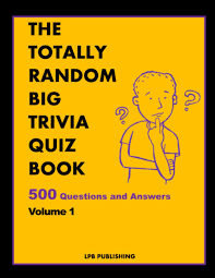 Jul 13, 2020 · sports trivia questions for kids give them a clear concept about many facts about sports. The Totally Random Big Trivia Quiz Book 500 Questions And Answers Volume 1 Quiz Activity Book For Adults Test Your Knowledge Publishing Lpb 9798733350714 Amazon Com Books